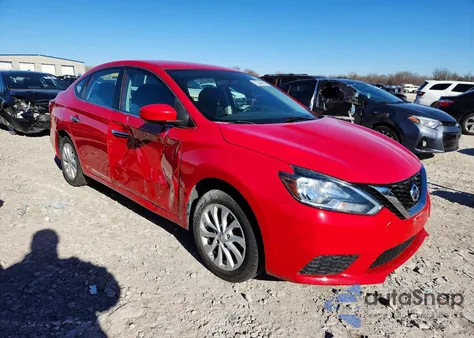 2018 Nissan Sentra S z USA, uszkodzony, nr VIN 3N1AB7APXJL616556